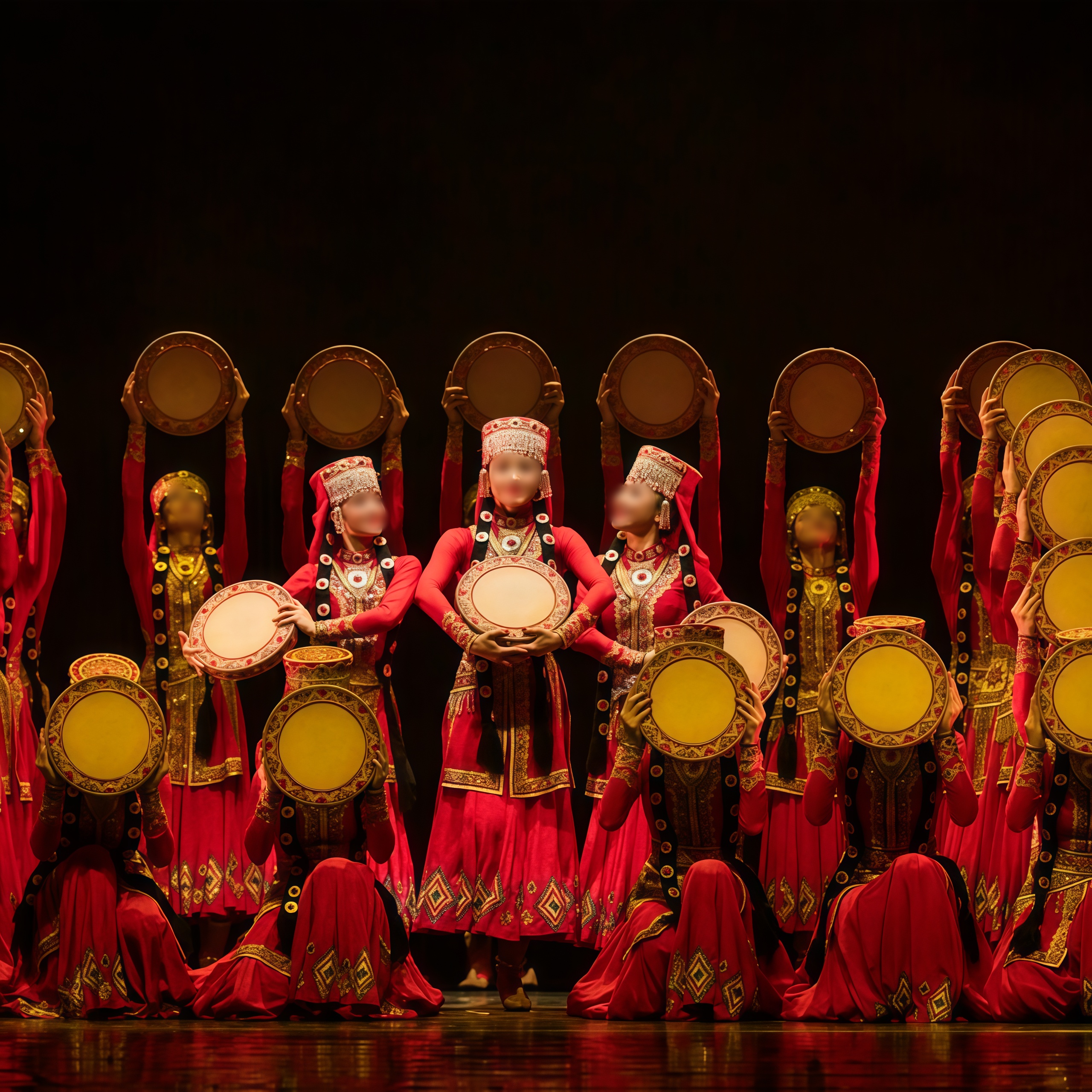 《帕米尔的鼓声》舞蹈服