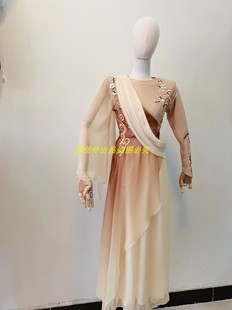 古典舞寒依疏影演出服女飘逸独舞比赛艺考汉服剧目舞蹈服独舞定制