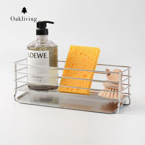 oakliving碗碟沥水304不锈钢架