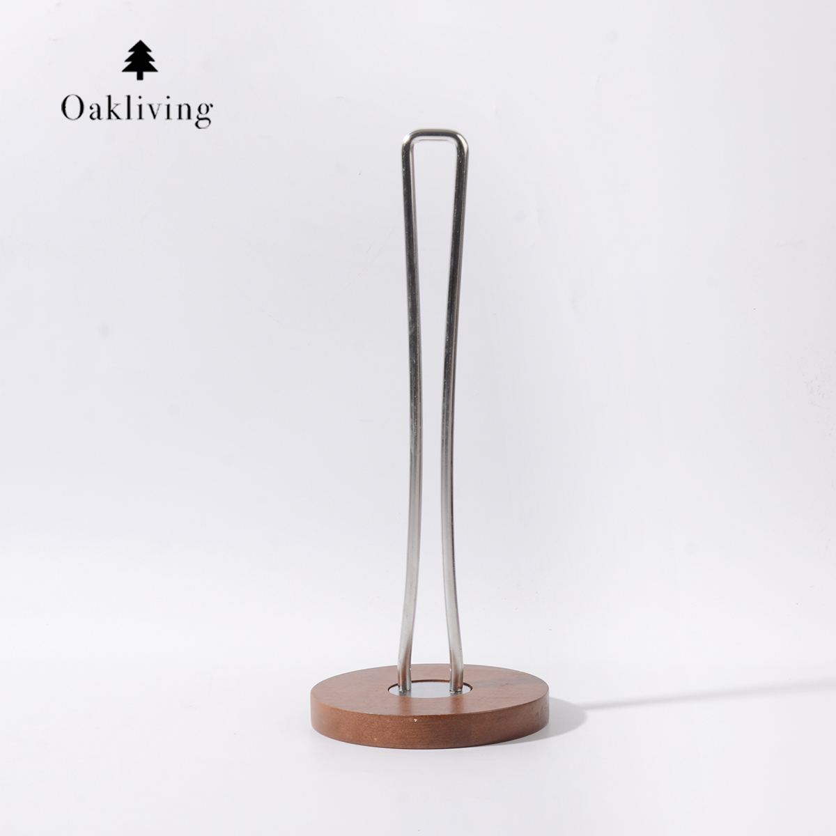 oakliving不锈钢大卷筒纸巾架
