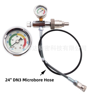 CGA347充气站套件 PCP SCBA 充气适配器及软管套装