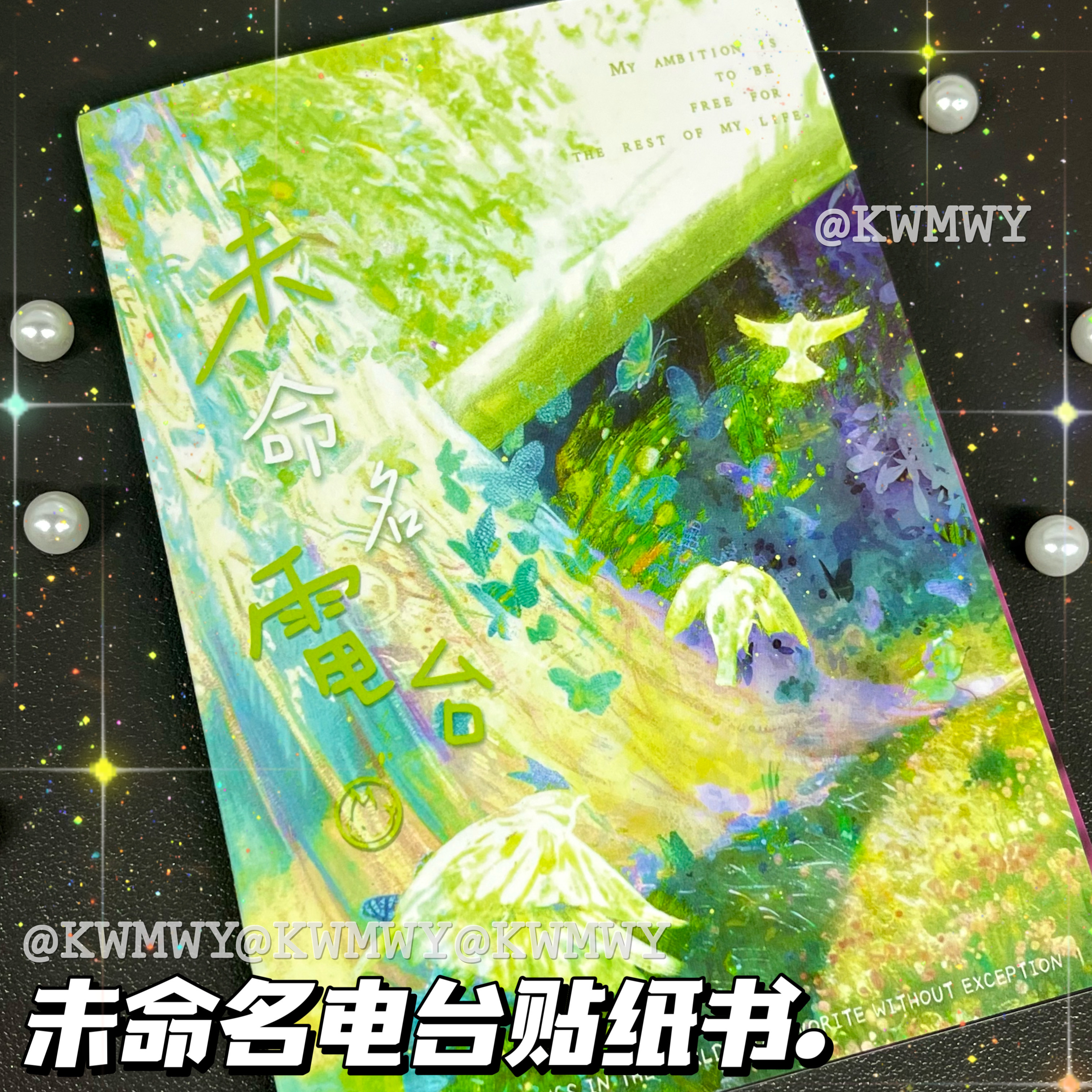 切膜贴纸书治愈diy手账拼贴装饰