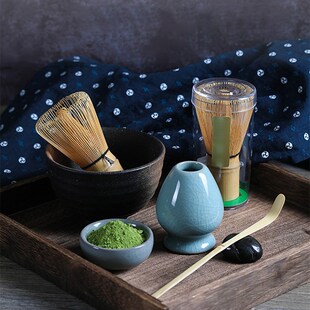 3 Pcs Matcha Tool Set Tea Whisk Tea Spoon Matcha Bowl Set Ja