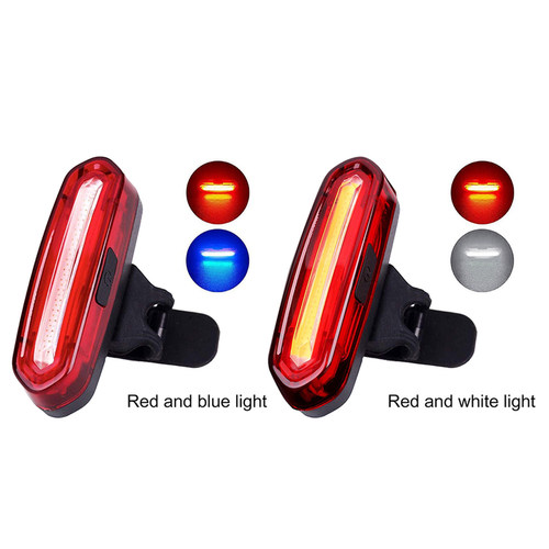 Bike Bicycle light Rechargeable LED Taillight USB Rear Tail