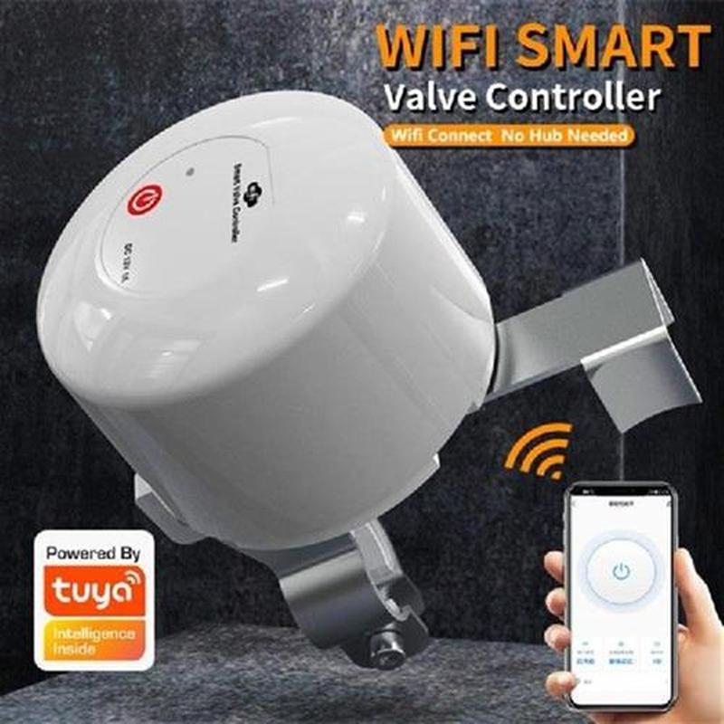 Tuya Smart WiFi Water Valve Gas Manipulator Control Water
