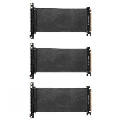 PCIe 3.0 16X Extension Cable Cord 90 Degree PCI-E Express 16