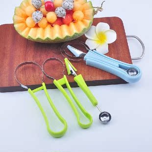 3 In 1 Watermelon Ice Cream Ball Scoop Spoon Baller DIY