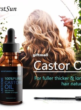 Black Castor Oil for Hair Growth Treatment Preventing Baldne