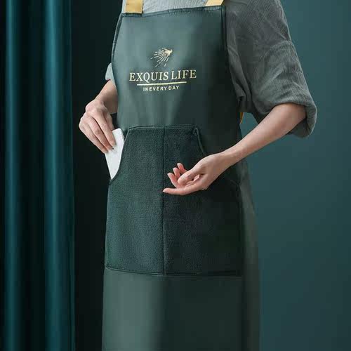 1PCS Kitchen cooking apron household sleeveless waterproof