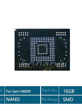 N8000 16GB eMMC memory flash NAND with firmware used for Sam