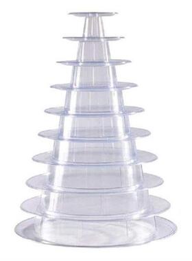 10Tiers Round Macaron Tower Stand Cupcake Stand Round