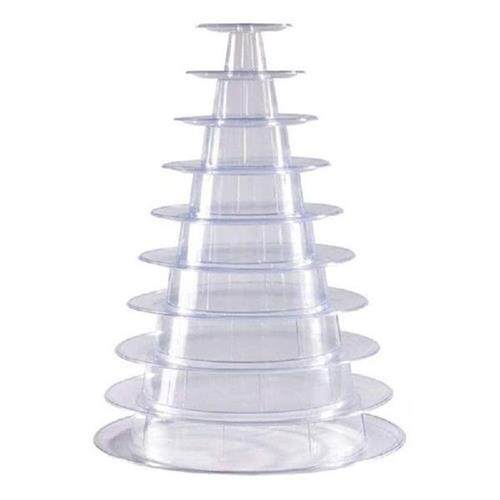 10Tiers Round Macaron Tower Stand Cupcake Stand Round