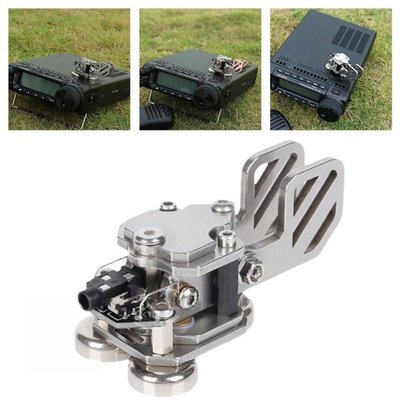 Steel Portable HF Shortwave Automatic CW Morse Code With Mag