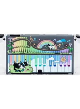 Clear Case for Switch OLED Protective Case Cover for Switch