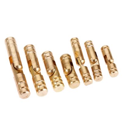 4pcs Cylinder Brass Copper Invisible Concealed Barrel Hinge