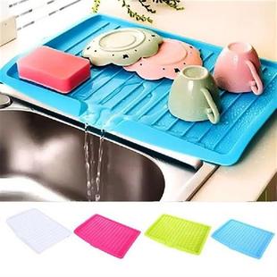 Sink Draining Rack Tray Cutlery Filter Plate Storage Bowl