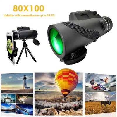 High Power 80X100 Hd Monoculaire Telescoop Shimmer