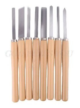 8PCs Wood Carving Knife Lathe Chisel Set Turning Tools