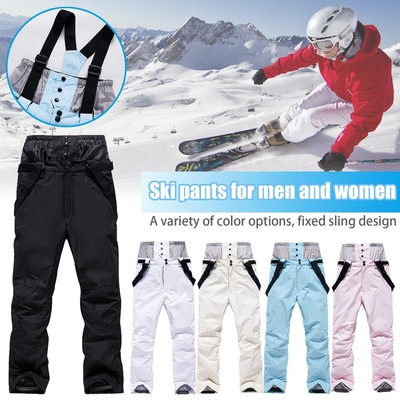 Winter Outdoor Couple Ski Pants Warm And Thick Ski Cotton Pa