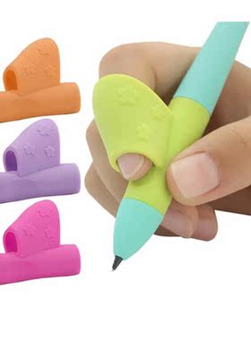 5Color Pencils Handle Right Hand Helps Children Learn Holdin