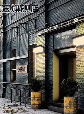 IP65 Waterproof Outdoor LED Porch Lights Modern Aluminum Gar