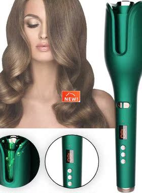 Electric Automatic Hair Curler Hair Curling Iron LCD Ceramic