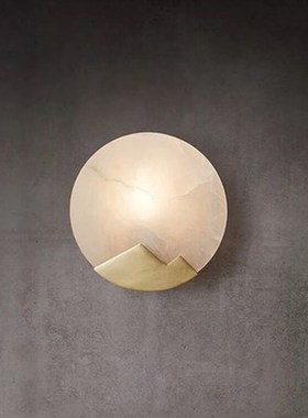 new Chinese copper wall light creative designer background a