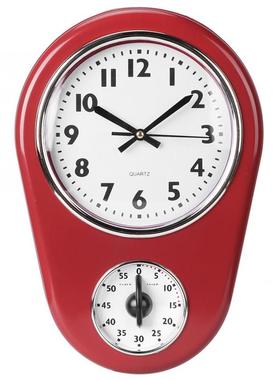 Vintage Wall Big Watch Hanging Clock Home Kitchen Timer Livi