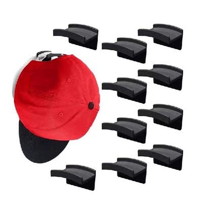 Adhesive Hat Hooks For Wall Mount For Baseball Caps, Strong