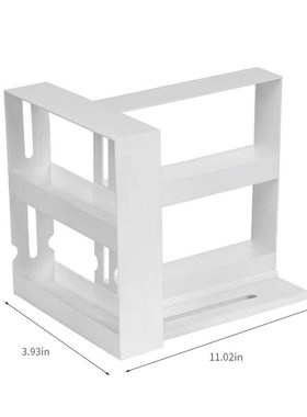 1 Set Multifunction Rotating Jars Spice Rack Bottle Storage