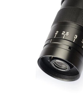 Adjustable 180X 100X Zoom C-mount Lens 0.7X~4.5X Magnificati