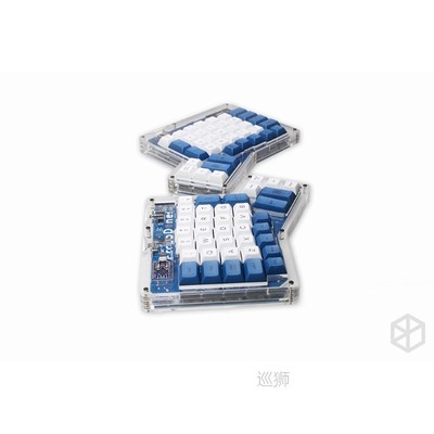 dsa ergodox ergo pbt dye subbed keycaps for custom mechanica