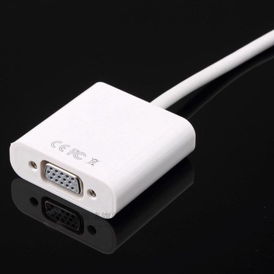 3 Inch DisplayPort DP To VGA Adapter Cable For MacBook