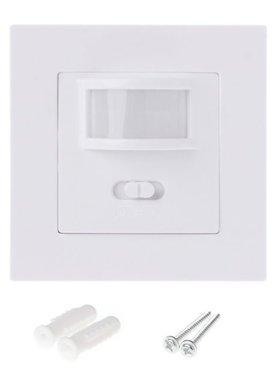 AC 110V-240V Infrared PIR Motion Sensor Recessed Wall Module