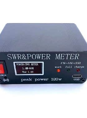 FM AM SSB 1.8Mhz-50Mhz SWR Power Watt Meter SWR & Power