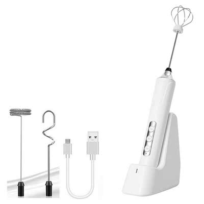USB Milk Frother Electric Blender Mixer Handheld Milk Foame