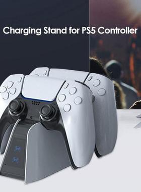 Dual Charger Dock Station for PS5 Wireless Controller Chargi