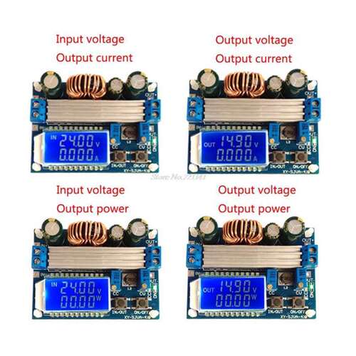 4A Buck-Boost Converter Module justable Buck Boost Board W