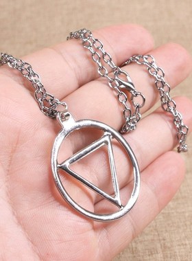 Anime Naruto Akatsuki Pendant Necklace Cosplay Hidan Prop si