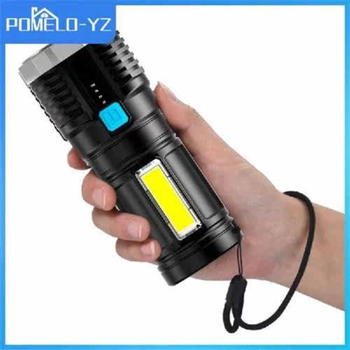 Outdoor Military Flashlight Multi-function Usb Rechargeable