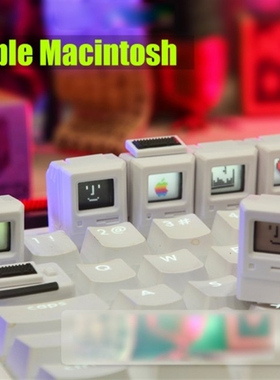 DIY Keyboard Macintosh Retro Backlit Keycap ESC + 1.5U Repla
