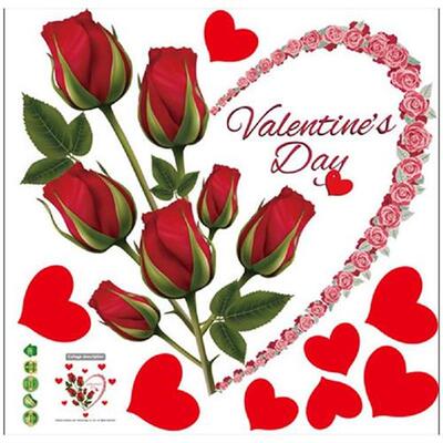 Wall Stickers Decal Decor Removable Valentines Sticker