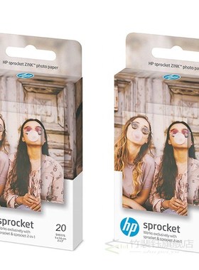 HP Sprocket Zink Paste Photo Paper 2*3inch Sprocket 2-in-1 f