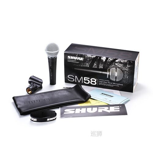 Original Shure SM58/SM58S Wired Professional Vocal Cardioid