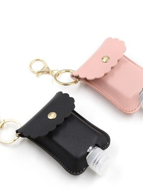 Travel-Bottle Keychain-Holder Hand-Sanitizer Empty-Leak-Proo