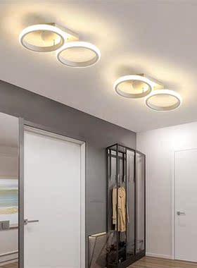 Hot sale aisle lamp rectangular simple modern LED ceiling la