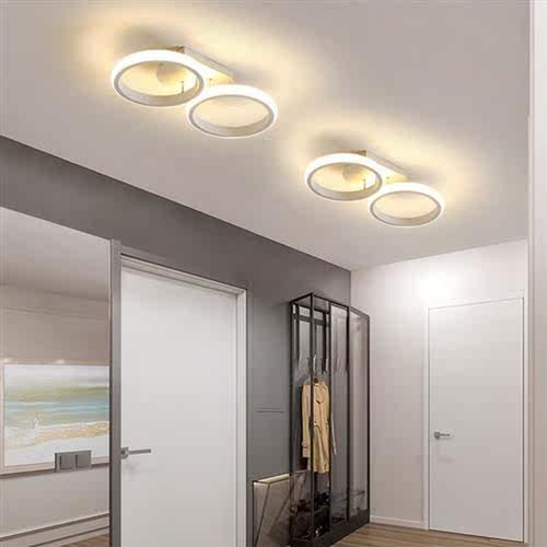Hot sale aisle lamp rectangular simple modern LED ceiling la