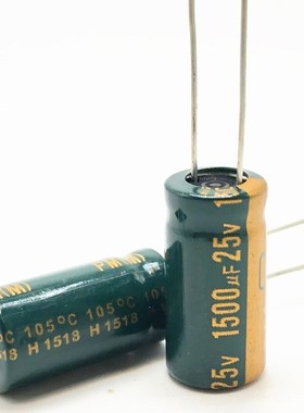 25V 1500UF 10*20 high frequency low impedance aluminum elect
