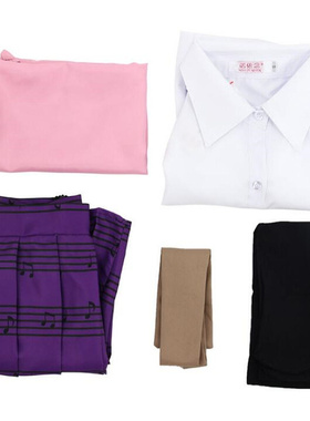 Game Dangan Akamatsu Kaede Cosplay Costume Anime Wome