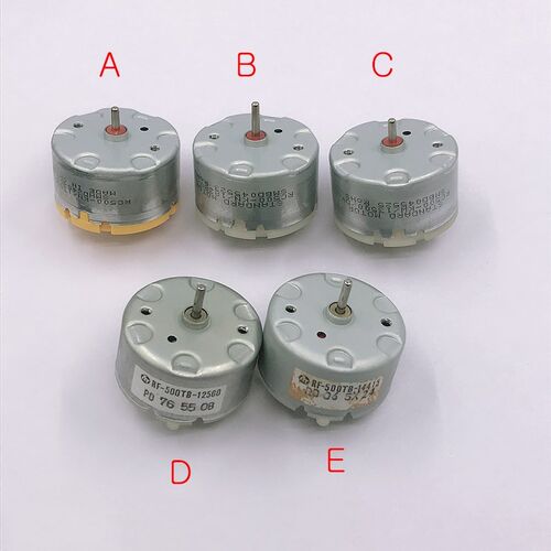 Standard  RC500 Mabuchi RF-500TB DC Motor 6V 9V 12V 5300RPM